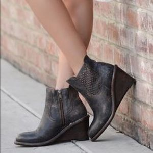 BEDSTU booties black 6.5 new boots leather